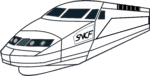 Dessin Train Tgv